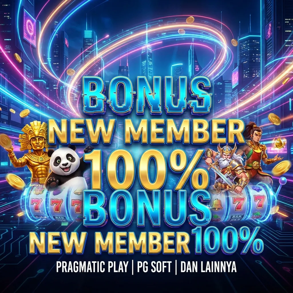 Banner Aplikasi SLOT777 dengan akses permainan digital