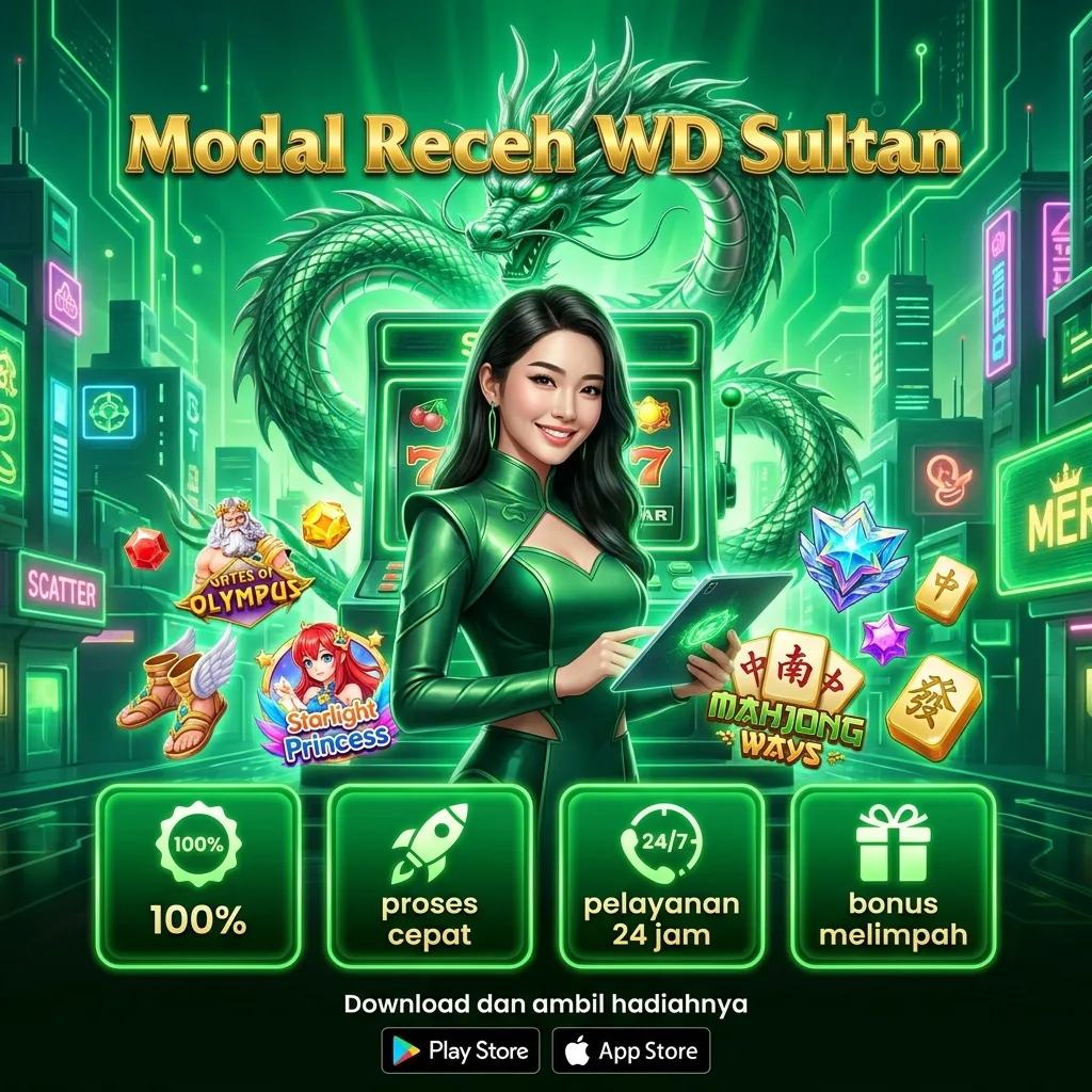 Banner Aplikasi W67 dengan akses permainan digital